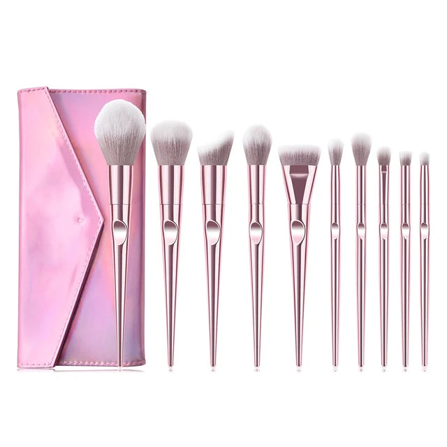 Set de 10 brochas metálicas Lovely